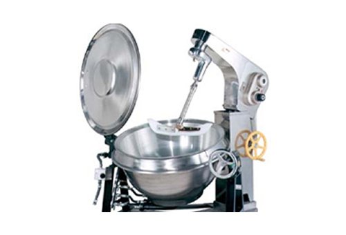 CD-3号巻上げ式　200Lガス釜取付例